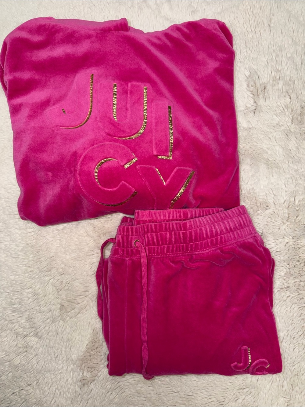 Juicy couture black label tracksuit